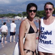 Calvi on the beach
