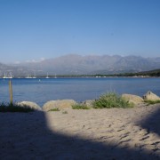 Calvi on the beach