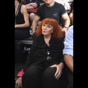 Au premier rang du défilé Sonia Rykiel