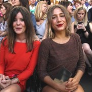 Au premier rang du défilé Sonia Rykiel