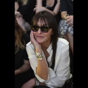 Au premier rang du défilé Sonia Rykiel