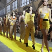 Au premier rang du défilé Sonia Rykiel