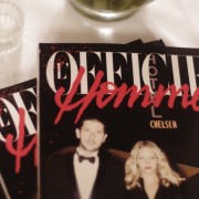 Diner Purple magazine x l'Officiel Homme
