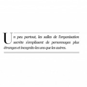 Art Fiction II : Sociétés Secrètes