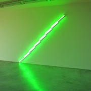 Vernissage Dan Flavin & Lionel Esteve