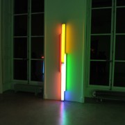 Vernissage Dan Flavin & Lionel Esteve
