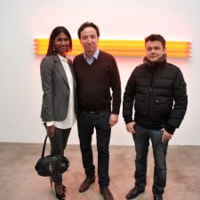 Vernissage Dan Flavin & Lionel Esteve