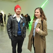 Vernissage Dan Flavin & Lionel Esteve