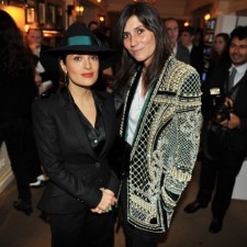 Diner Vogue x Versace/Lasserre/Salma Hayek - Emmanuelle Alt