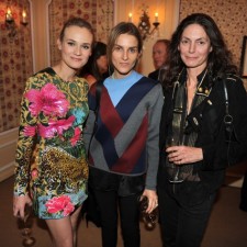 Diner Vogue x Versace/Lasserre/Diane Kruger - Gaia Repossi - Sigrid Delepine