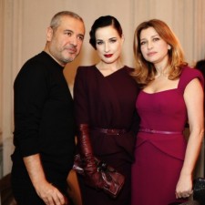 Diner Elie Saab/Paris XVI/Elie Saab - Dita Von Teese - Claudine Saab