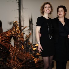 Vernissage "Into the Woods" &agrave; la Galerie des Galeries/Galeries Lafayette/Daria de Beauvais - Anne Wenzel