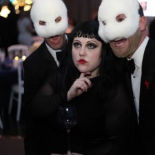 Diner de la mode 2012/Pavillon d'Armenonville/Marc Zaffuto - Beth Ditto - Emmanuel d'Orazio