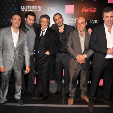 Soir&eacute;e du film La v&eacute;rit&eacute; si je mens 3/L'Arc/Cyril Hanouna - Richard Anconina - Bruno Solo - Gilbert Melki