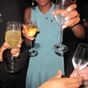 Kanye West after party