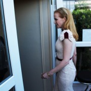 Dans le patio du Grand Journal
