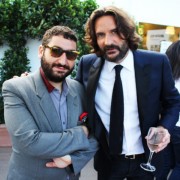 Dans le patio du Grand Journal