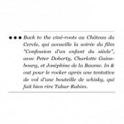 Le festival sans répit