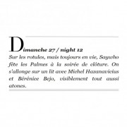 Le festival sans répit