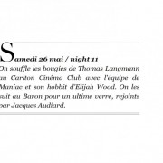 Le festival sans répit