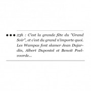 Le festival sans répit