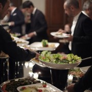 Le diner d'Elie Saab