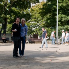 Art p&eacute;tanque