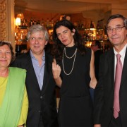 Diner galerie Yvon Lambert en l'honneur de Bertrand Lavier