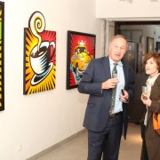Vernissage Burton Morris