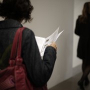 Vernissage 'Gina Pane'