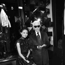 Karl Lagerfeld opening