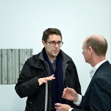 Vernissage Michael Scott - Black and White Paintings