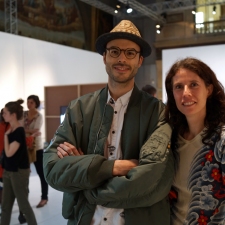 Vernissage de L'Ange de l'Histoire