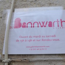 Vernissage 5e saison/Galerie Bannwarth/