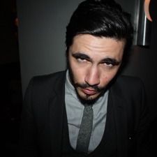 Gareth Pugh after show Jeremie Khlat