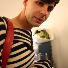 Vernissage du magazine Sang Bleu David Herman